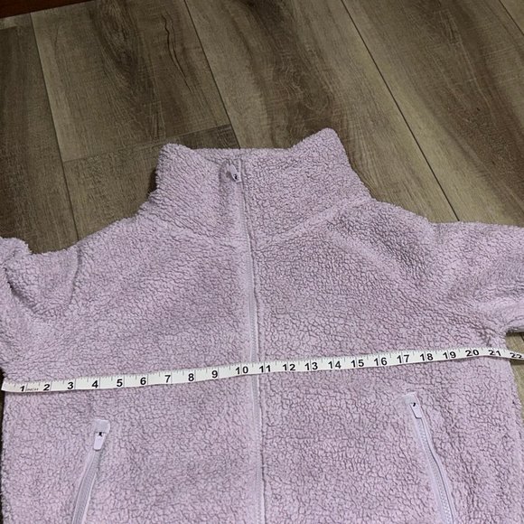 ATHLETA Shasta Purple Tugga Sherpa Warm Cozy Jacket (#486693) Size Medium - Picture 12 of 16